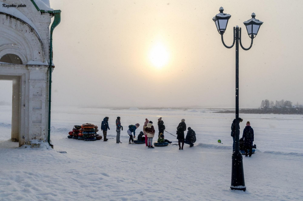 снежные просторы