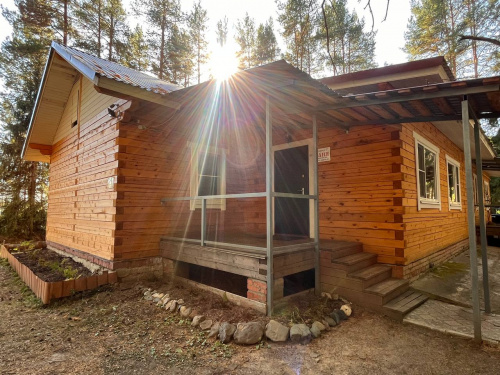 Коттедж для 14 человек с кухней и баней