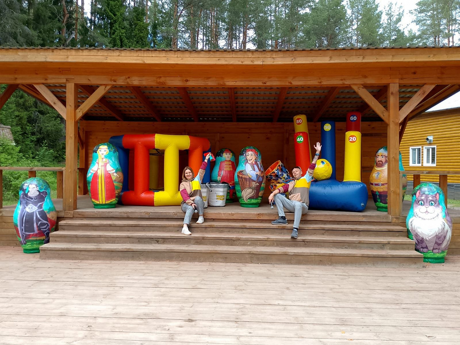 Тимбилдинг на природе | Выездные командные приключения