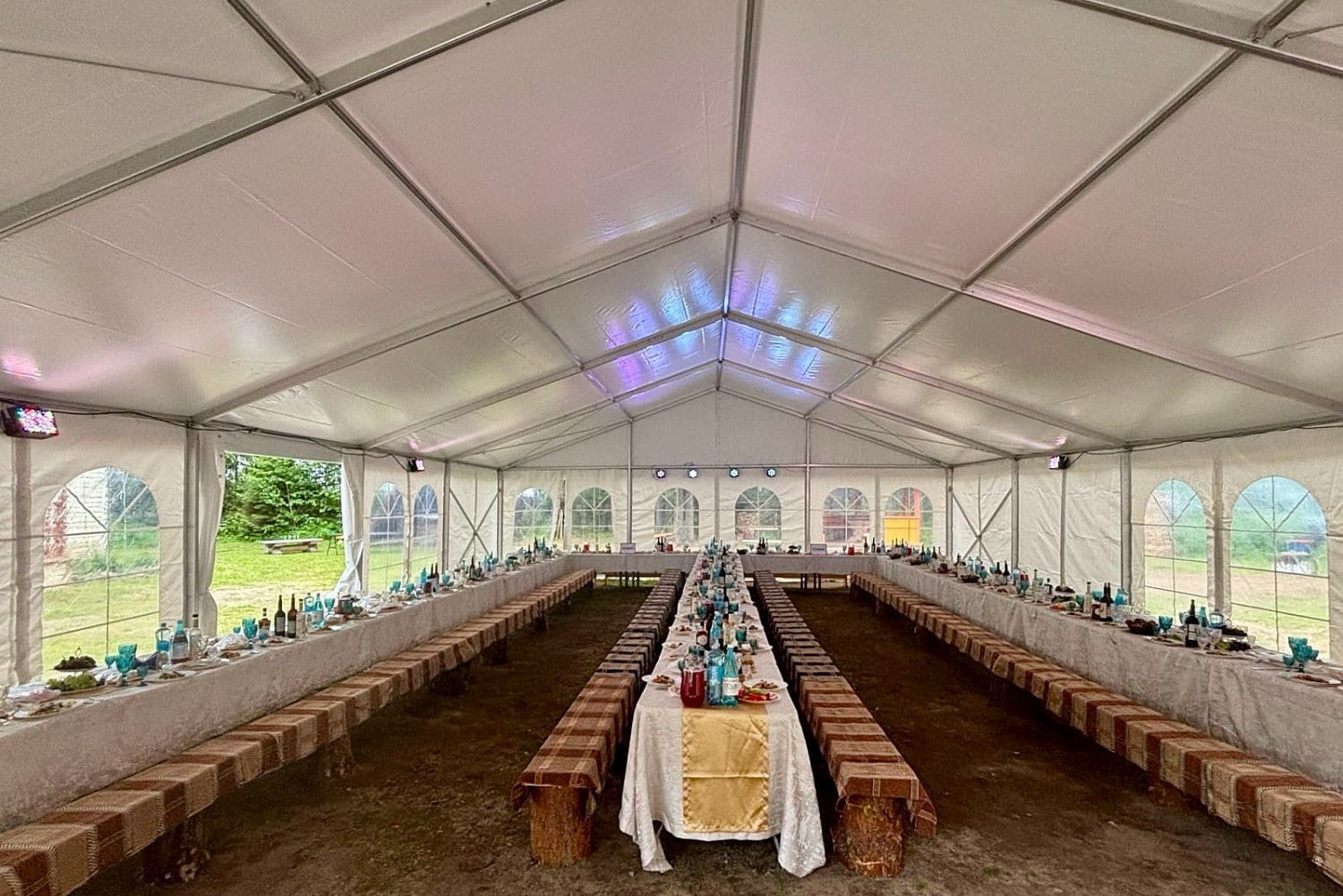 Аренда шатра для мероприятия в Великом Устюге